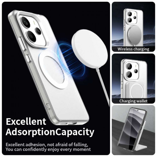 Techsuit CandyCase MagSafe Xiaomi Redmi Note 14 4G (Standard) White