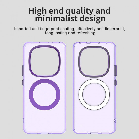 Techsuit CandyCase MagSafe Xiaomi Redmi Note 14 Pro 4G Purple