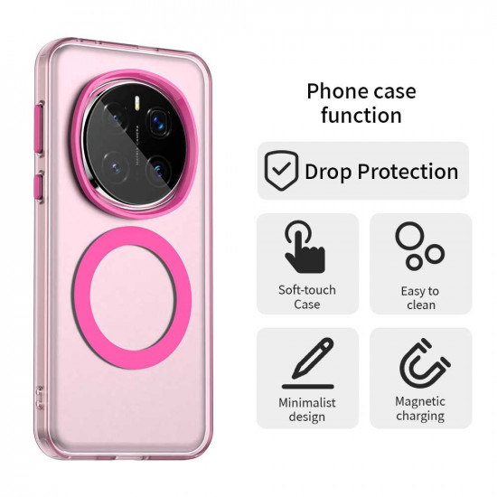 Techsuit CandyCase MagSafe Honor Magic7 Pro Pink