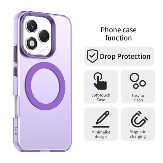 Techsuit CandyCase MagSafe Honor 400 Lite Purple