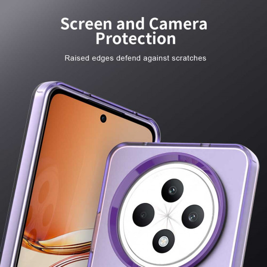 Techsuit CandyCase MagSafe Oppo Reno12 F 4G / Reno12 F 5G / Reno12 FS 4G / Reno12 FS 5G Purple