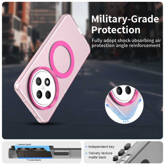 Techsuit CandyCase MagSafe Oppo Reno12 F 4G / Reno12 F 5G / Reno12 FS 4G / Reno12 FS 5G Pink