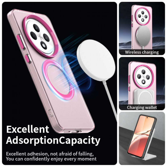 Techsuit CandyCase MagSafe Oppo Reno12 F 4G / Reno12 F 5G / Reno12 FS 4G / Reno12 FS 5G Pink