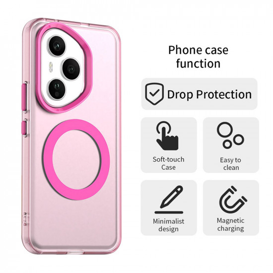 Techsuit CandyCase MagSafe Honor 400 Pro Pink