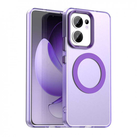 Techsuit CandyCase MagSafe Oppo Reno13 F 4G / Reno13 F 5G / Reno13 FS 5G Purple