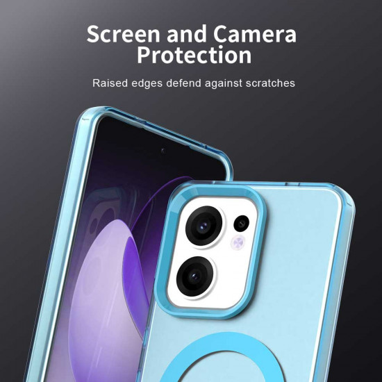 Techsuit CandyCase MagSafe Oppo Reno13 F 4G / Reno13 F 5G / Reno13 FS 5G Blue