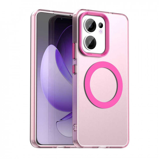 Techsuit CandyCase MagSafe Oppo Reno13 F 4G / Reno13 F 5G / Reno13 FS 5G Pink
