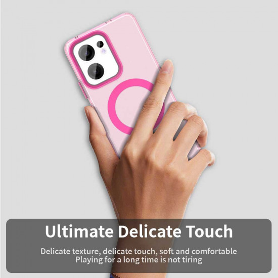 Techsuit CandyCase MagSafe Oppo Reno13 F 4G / Reno13 F 5G / Reno13 FS 5G Pink