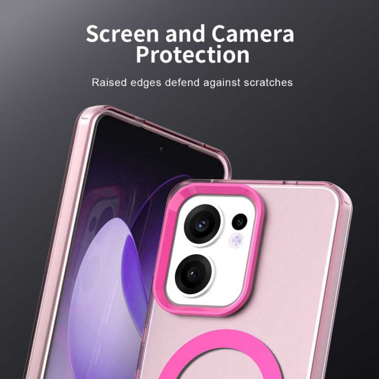 Techsuit CandyCase MagSafe Oppo Reno13 F 4G / Reno13 F 5G / Reno13 FS 5G Pink