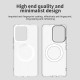Techsuit CandyCase MagSafe Oppo Reno13 F 4G / Reno13 F 5G / Reno13 FS 5G White