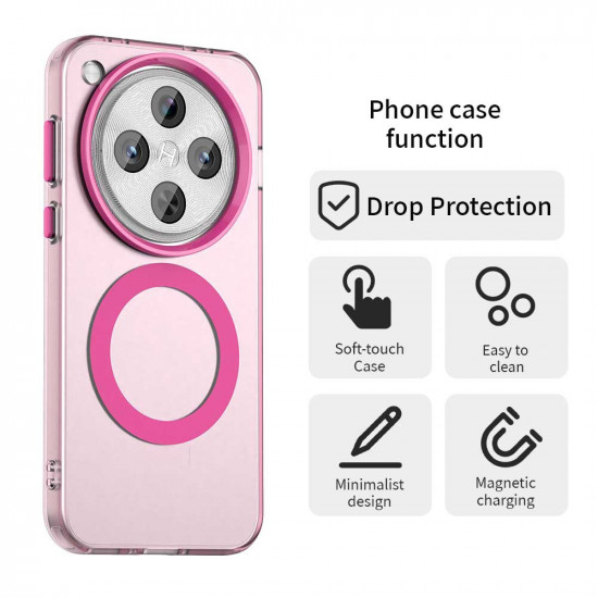 Techsuit CandyCase MagSafe Oppo Find X8 Pro Pink Techsuit CandyCase MagSafe Oppo Find X8 Pro Pink
