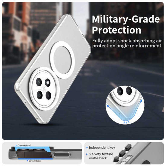 Techsuit CandyCase MagSafe Oppo A40 4G / A60 5G White