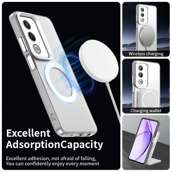 Techsuit CandyCase MagSafe Oppo A80 5G White Techsuit CandyCase MagSafe Oppo A80 5G White