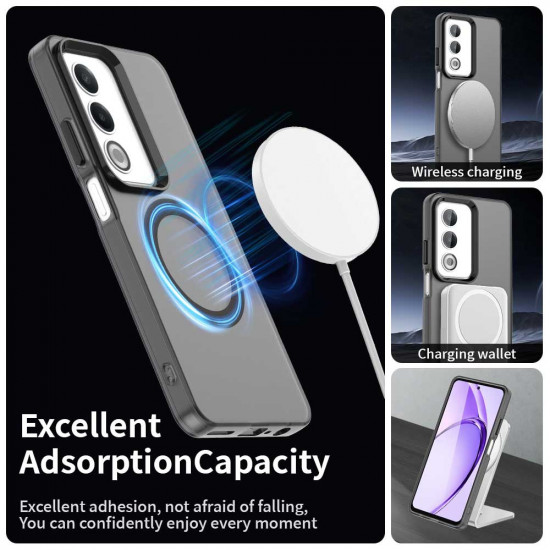 Techsuit CandyCase MagSafe Oppo A80 5G Black Techsuit CandyCase MagSafe Oppo A80 5G Black