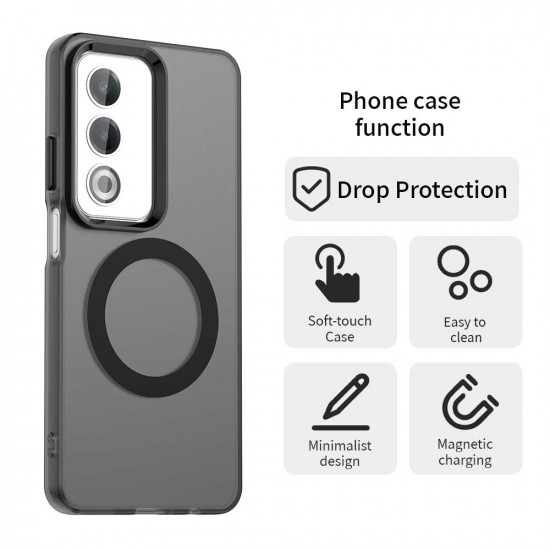 Techsuit CandyCase MagSafe Oppo A80 5G Black Techsuit CandyCase MagSafe Oppo A80 5G Black