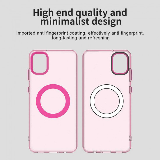 Techsuit CandyCase MagSafe Samsung Galaxy A05 Pink Techsuit CandyCase MagSafe Samsung Galaxy A05 Pink
