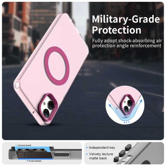Techsuit CandyCase MagSafe Samsung Galaxy A05 Pink Techsuit CandyCase MagSafe Samsung Galaxy A05 Pink