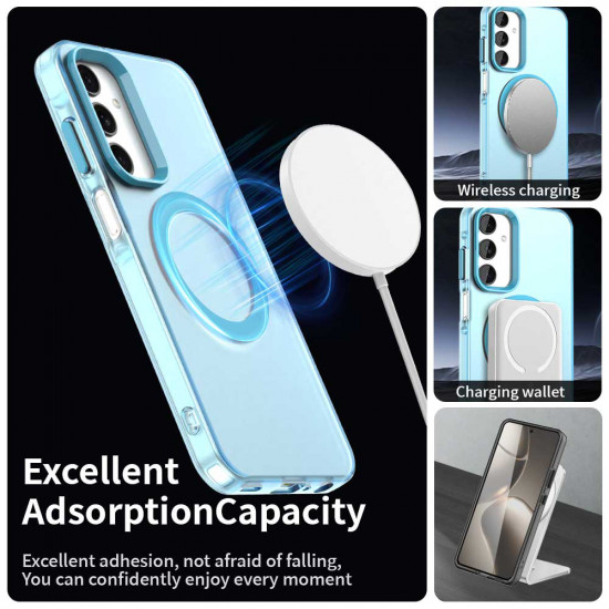 Techsuit CandyCase MagSafe Samsung Galaxy A25 5G Blue Techsuit CandyCase MagSafe Samsung Galaxy A25 5G Blue