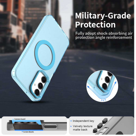 Techsuit CandyCase MagSafe Samsung Galaxy A25 5G Blue Techsuit CandyCase MagSafe Samsung Galaxy A25 5G Blue