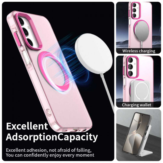 Techsuit CandyCase MagSafe Samsung Galaxy A25 5G Pink
