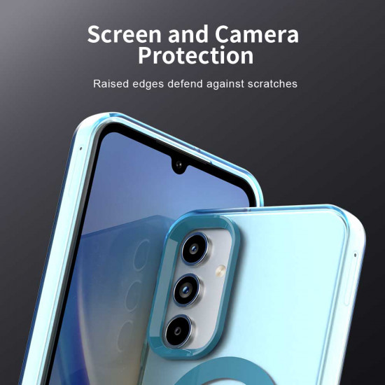 Techsuit CandyCase MagSafe Samsung Galaxy A15 4G / A15 5G Blue