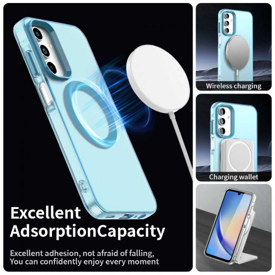 Techsuit CandyCase MagSafe Samsung Galaxy A15 4G / A15 5G Blue