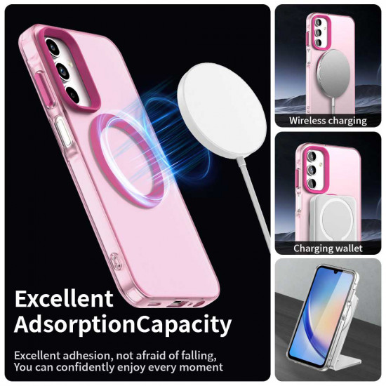Techsuit CandyCase MagSafe Samsung Galaxy A15 4G / A15 5G Pink