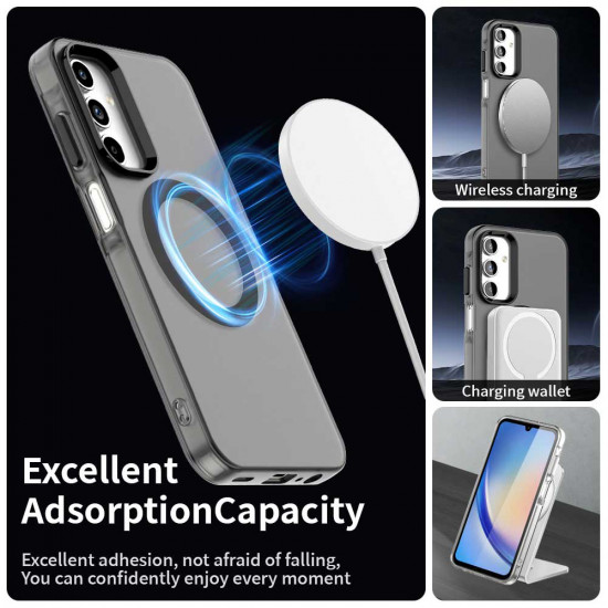 Techsuit CandyCase MagSafe Samsung Galaxy A15 4G / A15 5G Black