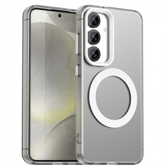 Techsuit CandyCase MagSafe Samsung Galaxy S24 / S25 White
