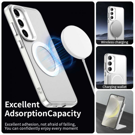 Techsuit CandyCase MagSafe Samsung Galaxy S24 / S25 White
