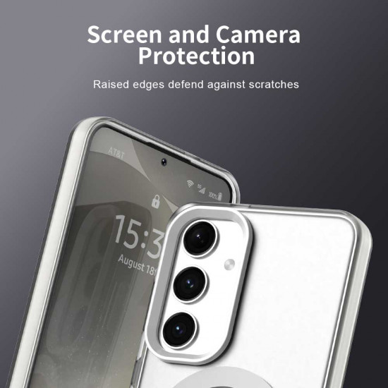 Techsuit CandyCase MagSafe Samsung Galaxy S24 / S25 White