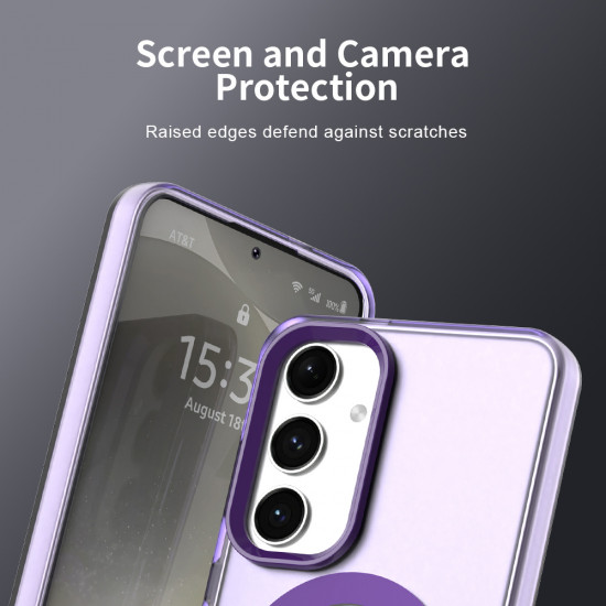 Techsuit CandyCase MagSafe Samsung Galaxy S24 Plus / S25 Plus Purple