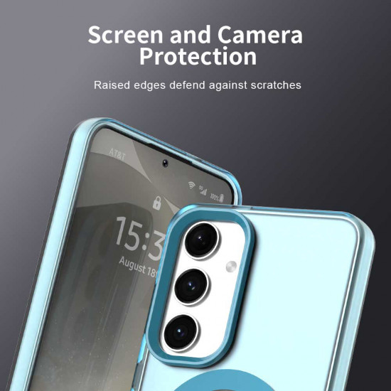 Techsuit CandyCase MagSafe Samsung Galaxy S24 Plus / S25 Plus Blue