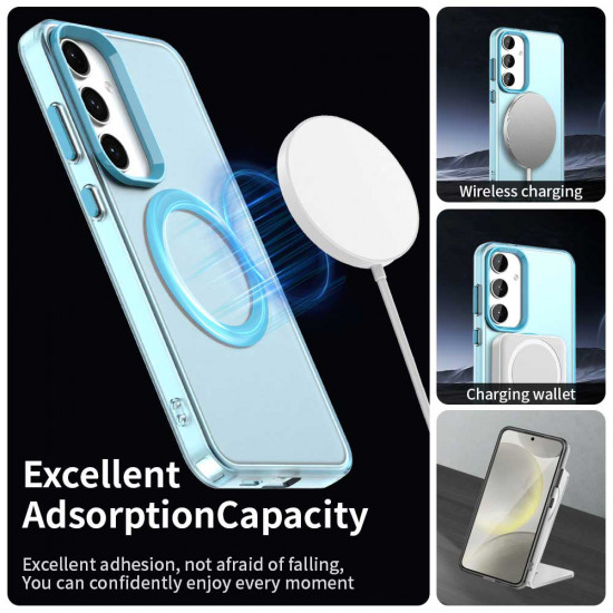 Techsuit CandyCase MagSafe Samsung Galaxy S24 Plus / S25 Plus Blue