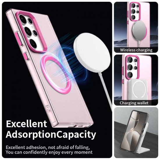 Techsuit CandyCase MagSafe Samsung Galaxy S24 Ultra Pink