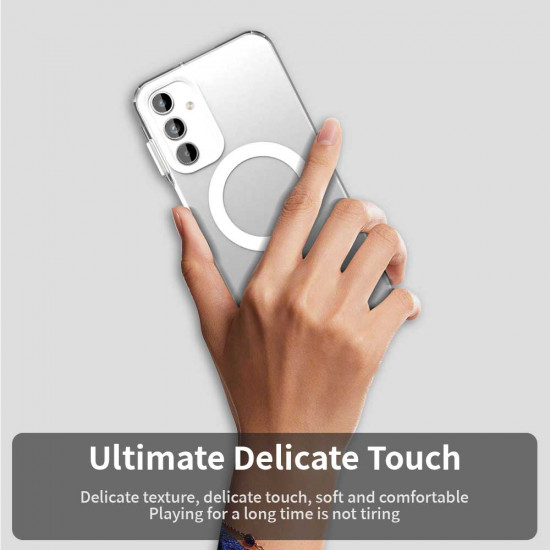 Techsuit CandyCase MagSafe Samsung Galaxy A55 5G White