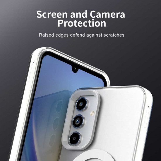 Techsuit CandyCase MagSafe Samsung Galaxy A35 5G White
