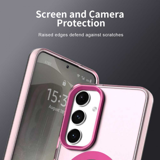 Techsuit CandyCase MagSafe Samsung Galaxy S24 / S25 Pink