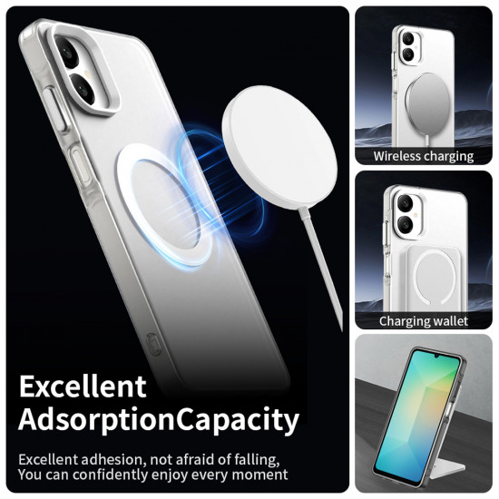Techsuit CandyCase MagSafe Samsung Galaxy A06 White Techsuit CandyCase MagSafe Samsung Galaxy A06 White