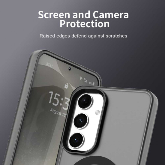 Techsuit CandyCase MagSafe Samsung Galaxy S25 Black