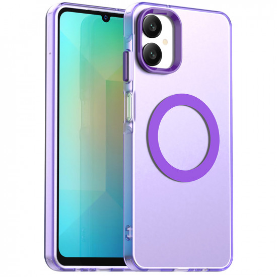 Techsuit CandyCase MagSafe Samsung Galaxy A06 Purple