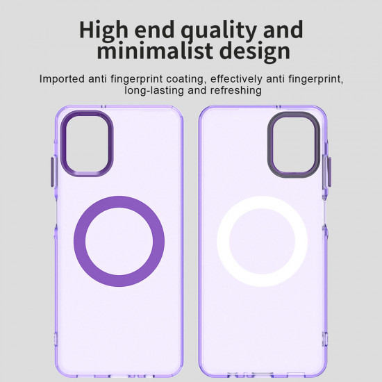 Techsuit CandyCase MagSafe Samsung Galaxy A06 Purple
