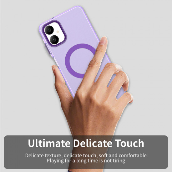 Techsuit CandyCase MagSafe Samsung Galaxy A06 Purple