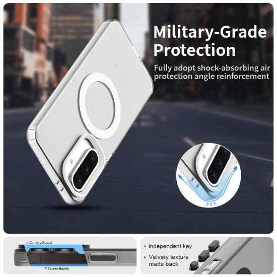Techsuit CandyCase MagSafe Samsung Galaxy A36 5G White