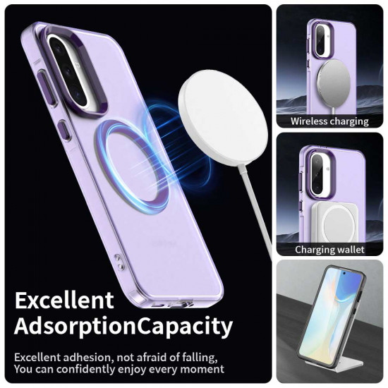 Techsuit CandyCase MagSafe Samsung Galaxy A36 5G Purple