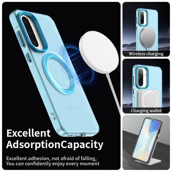Techsuit CandyCase MagSafe Samsung Galaxy A36 5G Blue