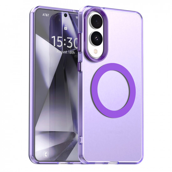 Techsuit CandyCase MagSafe Samsung Galaxy S25 Edge Purple