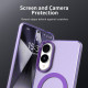 Techsuit CandyCase MagSafe Samsung Galaxy S25 Edge Purple