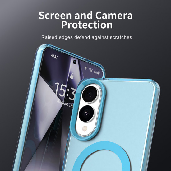 Techsuit CandyCase MagSafe Samsung Galaxy S25 Edge Blue