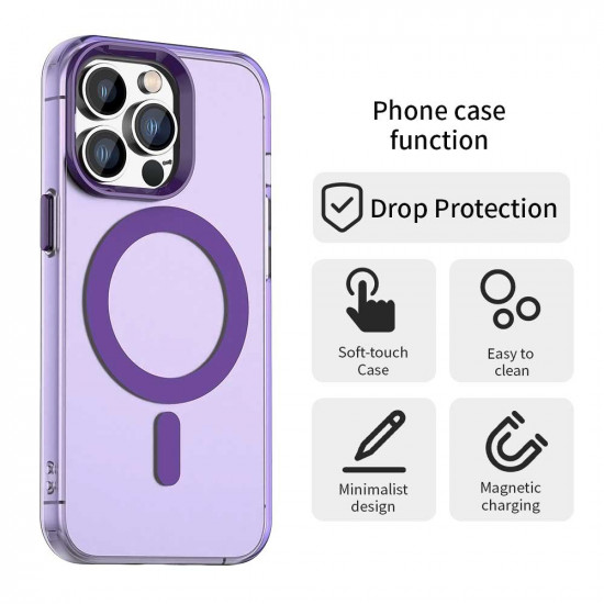 Techsuit CandyCase MagSafe iPhone 13 Pro Purple